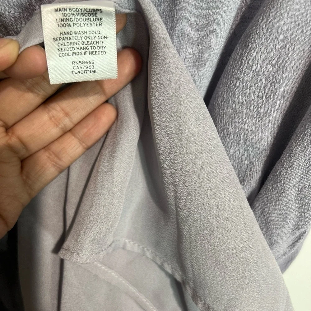 Leith Lavender Hi-low Maxi Dress small - Picture 4 of 5